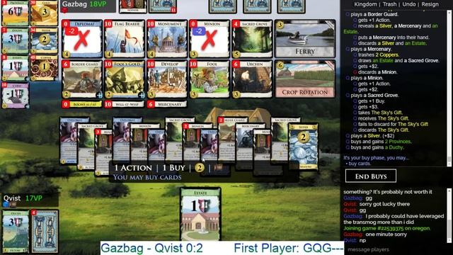 Dominion League Season 31 Division C4 Game IV vs. Gazbag смотреть онлайн