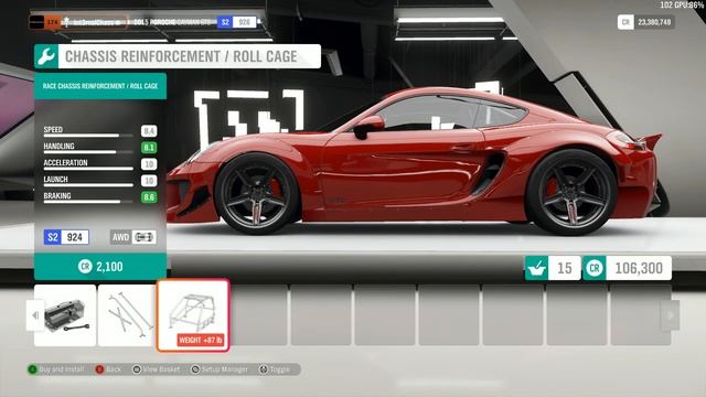 Forza Horizon 4 - 2015 Porsche Cayman GTS - Customize and Drive смотреть онлайн