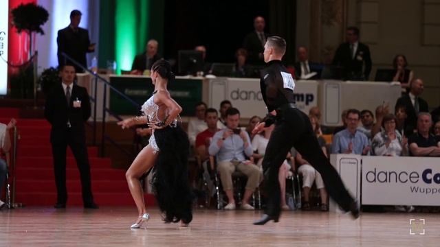Semen Khrzhanovskiy - Elizaveta Lykhina, RUS | danceComp 2019 Wuppertal - WDSF WO LAT - solo Jive смотреть онлайн