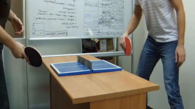 Мини настольный тенис.wmv смотреть онлайн