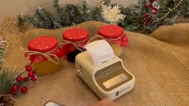 Niimbot B21 для упаковки подарков