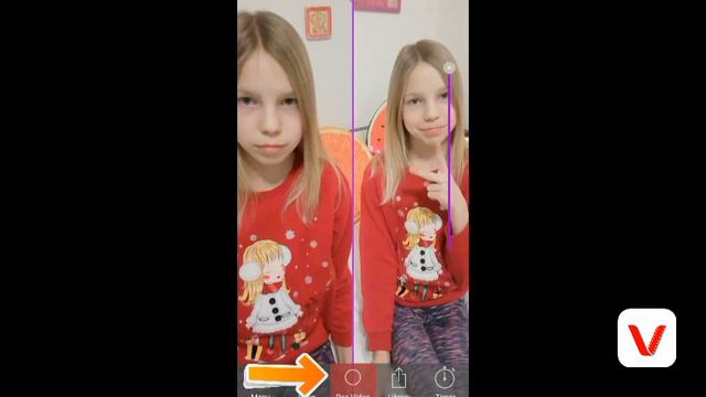 КАК СДЕЛАТЬ ДВОЙНИКА В в ВИДЕО НА ANDROID.🤔 Самый лёгкий способ | Nastya. kris смотреть онлайн