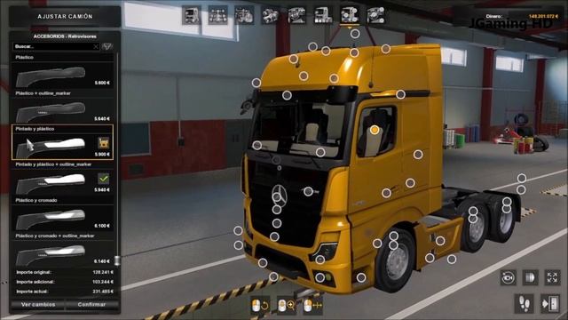 [ETS2 v1.40] Mercedes Benz Actros MP5 2019 v1.6.1 смотреть онлайн