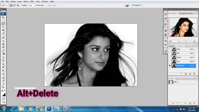 Hair Masking in Photoshop CS3 |TecH Edit Bangla смотреть онлайн