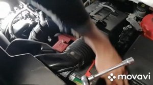 Замена термостата и антифриза на Мицубиси АСХ 2010 года 1.8 вариатор