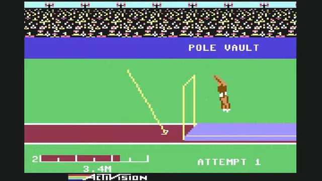 Game of the day 2061 Decathlon (ディキャスロン) Activision 1984 смотреть онлайн