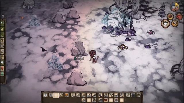 Deerclops Vs 5 Spider Queens| Dont Starve смотреть онлайн