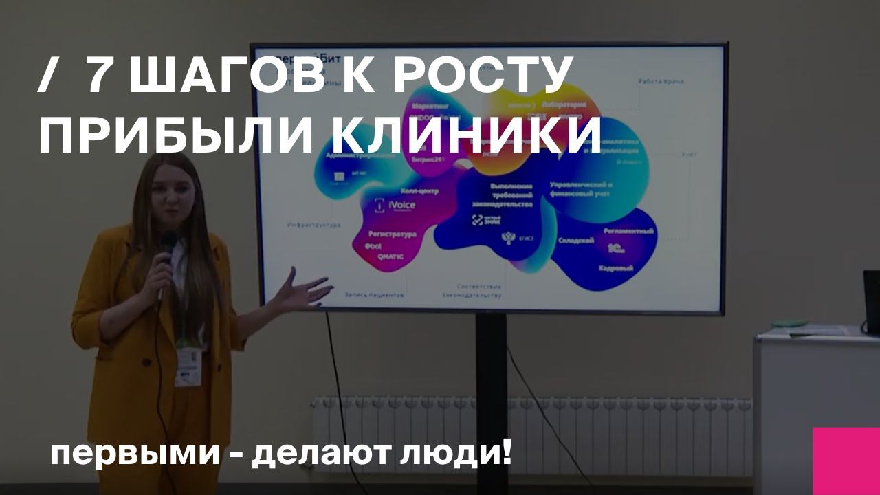 7 доступных шагов к росту прибыли клиники: рабочие инструменты и кейсы реальных мед центров смотреть онлайн