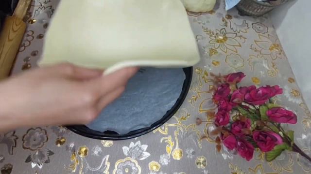 Узбекские Лочира Патир!Все госте были в восторге от этой лепёшки! смотреть онлайн