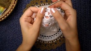 Салфетка сервировочная двухцветная.