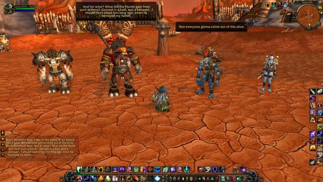 World of Warcraft - 5.4 ptr - Vol'jin and Baine смотреть онлайн
