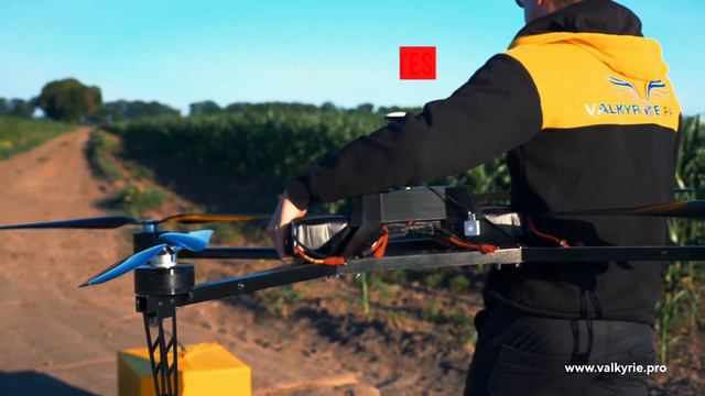 Novelty of 2019 - Universal cargo drone VALKYRIE HEAVY PRO смотреть онлайн