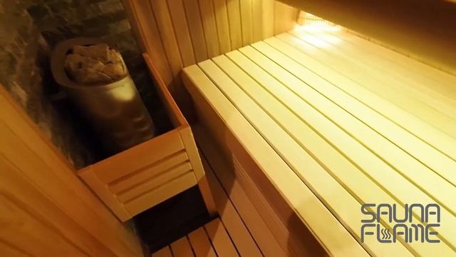 Сауна с LED подсветкой смотреть онлайн