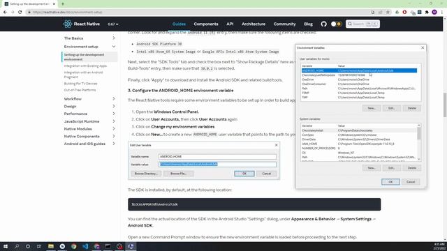 React Native Environment Setup in 2022 | For Windows смотреть онлайн
