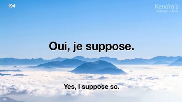 Slow and Easy French Conversation Practice