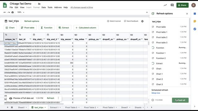 Refresh all or schedule refresh of data смотреть онлайн