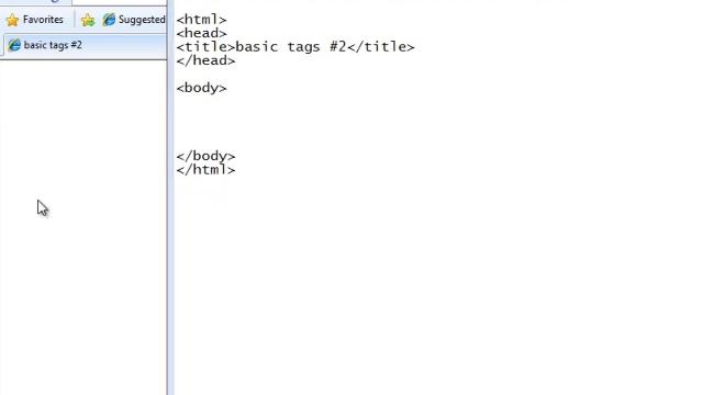 HTML Tutorial 03 Basic Tags #2 and Nesting смотреть онлайн