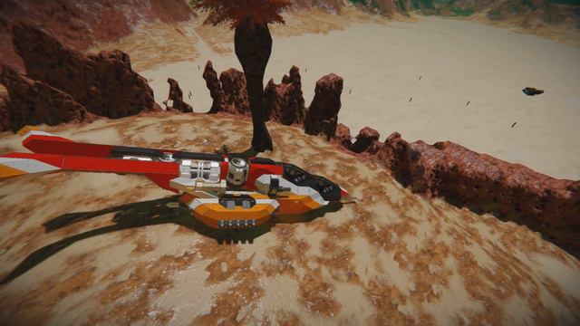 Space Engineers ship showcase - Koi Gunship смотреть онлайн