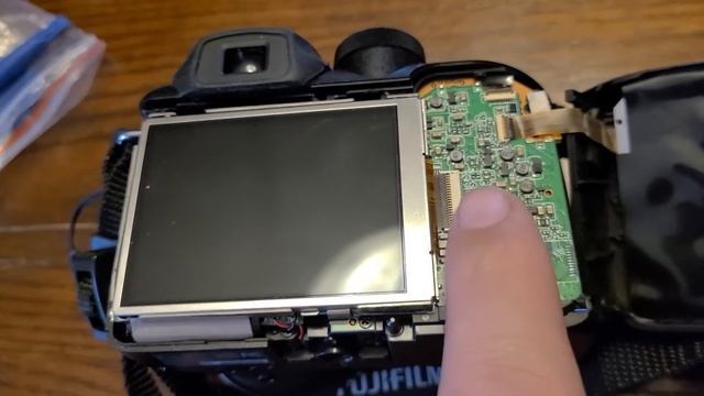Fujifilm Finepix S1500 LCD screen replacement смотреть онлайн