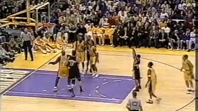 2001 Round 1 Lakers Trailblazers Game 1