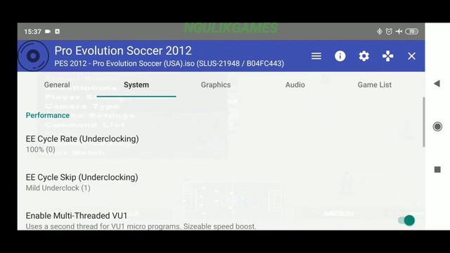 AetherSX2 PS2 Emulator For Android - PES 2012 Gameplay смотреть онлайн