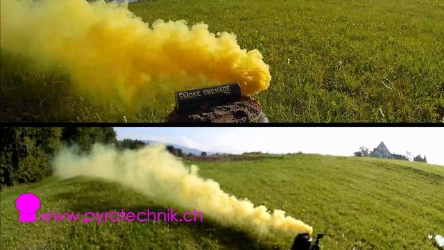 Yellow Smoke Grenade WP40 | Enola Gaye смотреть онлайн