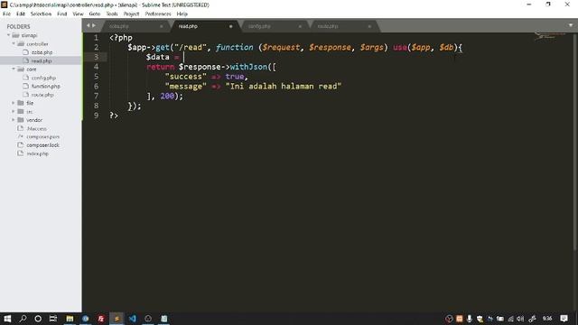 Membuat API Menggunakan Slim Framework - Part 5 смотреть онлайн