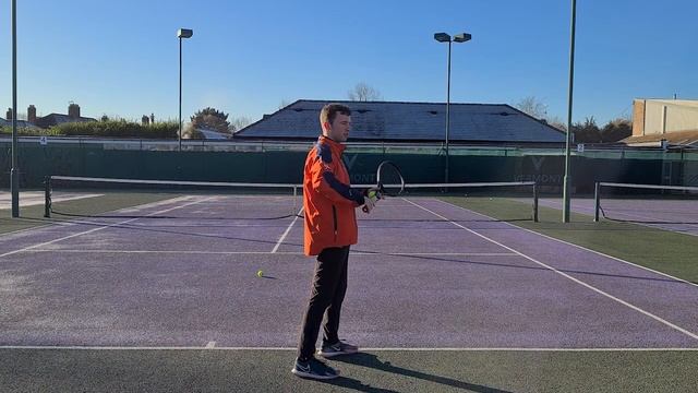 Tennis Serve Tip: Bend And Lead With The Elbow For Maximum Power смотреть онлайн
