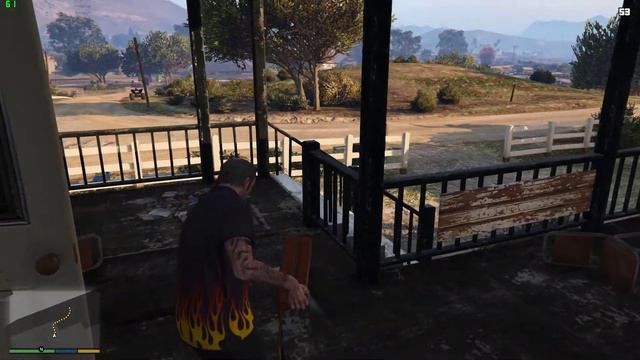 Grand Theft Auto V. Тревор Сжигает лабораторию и дом О'Нилов смотреть онлайн