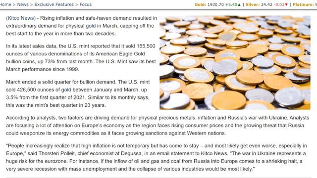 2022 Gold and Silver Bullion Demand INSANITY! смотреть онлайн
