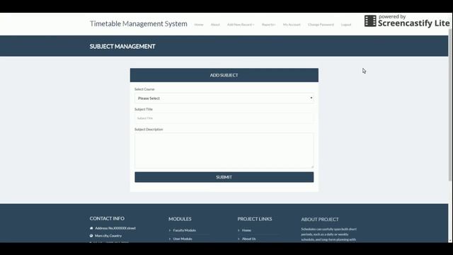 Timetable Management System | PHP and MySQL Project Source Code | PHP MySQL CRUD Project смотреть онлайн