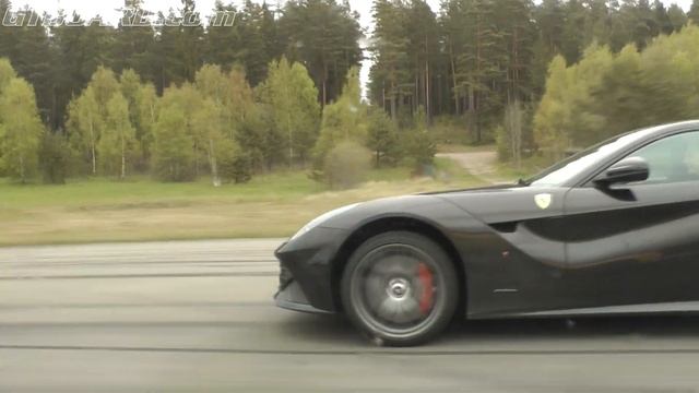 740 HP Ferrari F12 TROLLS everything! Supra, Porsche 911 Turbo, 599 GTO, Lambo Aventador and MORE! смотреть онлайн