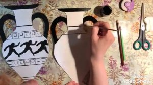 Рисование "Греческая амфора"