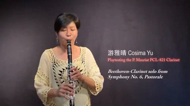 P. Mauriat Clarinet PCL-821 Playtest - Beethoven Clarinet solo from Symphony No 6, Pastorale смотреть онлайн