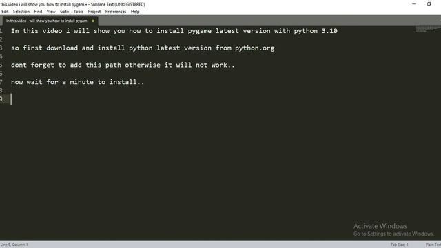 How To Install Pygame In Python 3.10 (Windows 10) | Latest Version 2022 смотреть онлайн