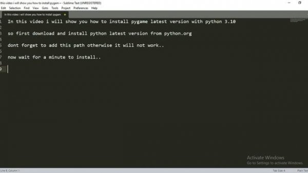 How To Install Pygame In Python 3.10 (Windows 10) | Latest Version 2022