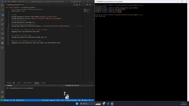Curso de Git | Como Aplicar Los Cambios de un Stash Especifico y Que Se Elimine El Stash смотреть онлайн