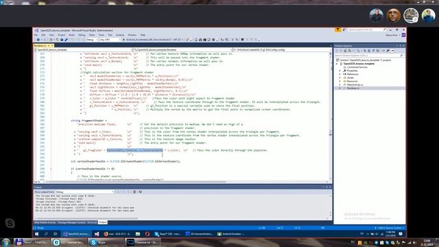 C# Xamarin Android Lesson 9 - OpenGL ES 2.0 Light смотреть онлайн