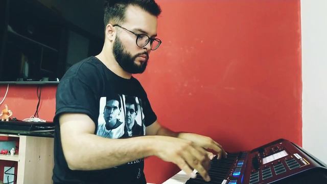 Água com Açúcar cover Luan Santana CASIO MZ x500 смотреть онлайн