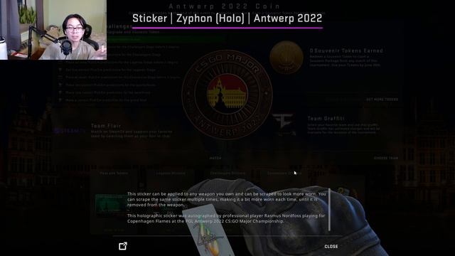 These Team Stickers Are RUINED! (PGL Antwerp Major 2022 Sticker First Impressions) смотреть онлайн