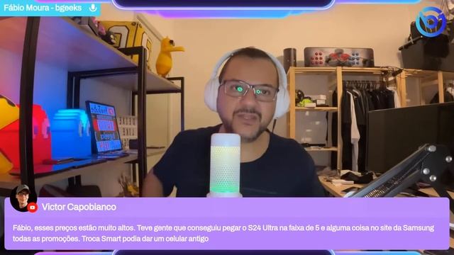 Saudades de Vocês! Live BGEEKS смотреть онлайн