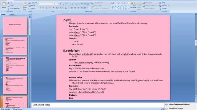 22. #Dictionary methods in Python with examples-#dictionarymethods смотреть онлайн