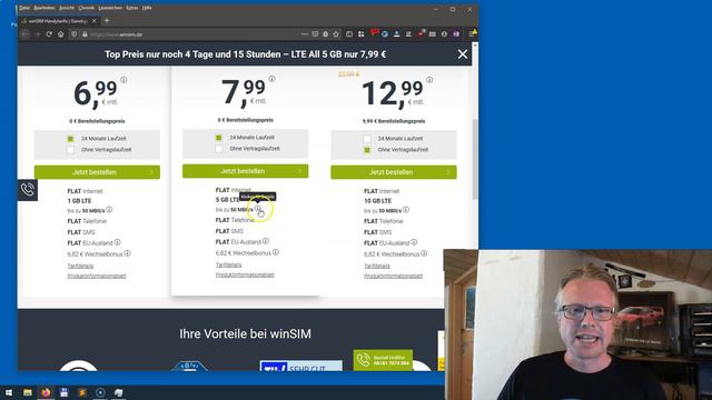 winSIM - 5 GB und 10 GB Tarif aktuell im Angebot смотреть онлайн
