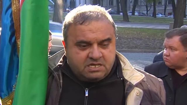 Азербайджанская община митинговала возле Днепропетровской обласной прокуратуры смотреть онлайн
