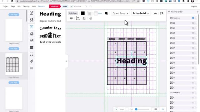 Make a Monthly Calendar/Planner with Book Bolt I Amazon KDP смотреть онлайн