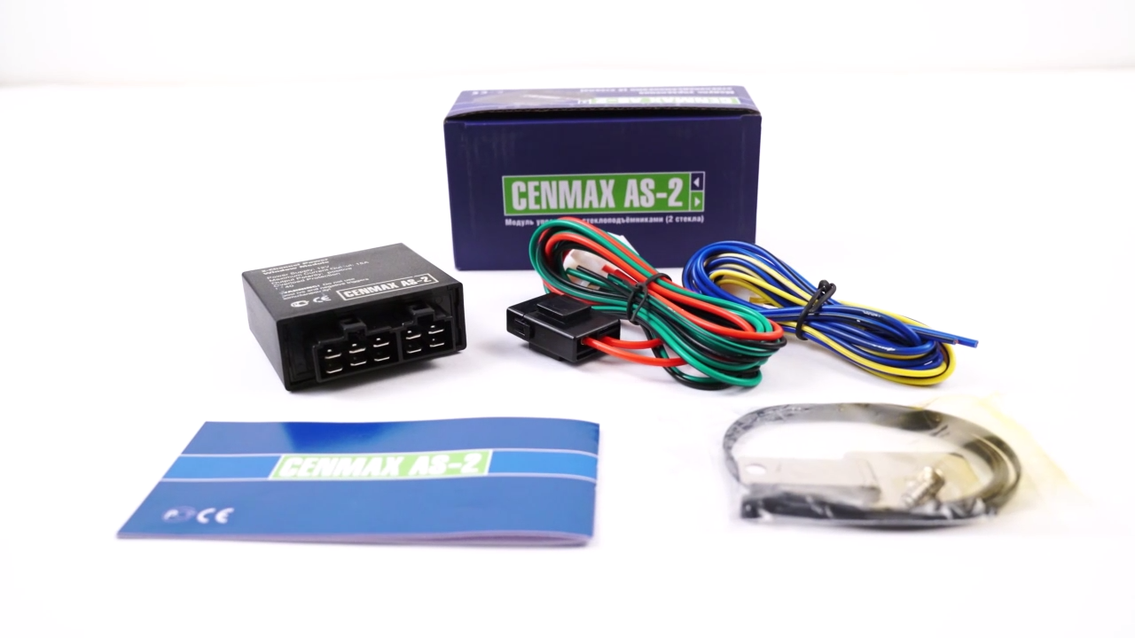 Доводчик электростеклоподъемников Cenmax AS-2 смотреть онлайн
