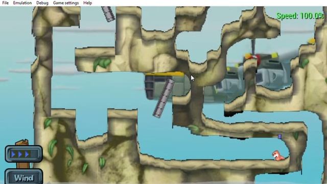 Worms Open Warfare 2 PSP Puzzle 19 (PPSSPP) смотреть онлайн