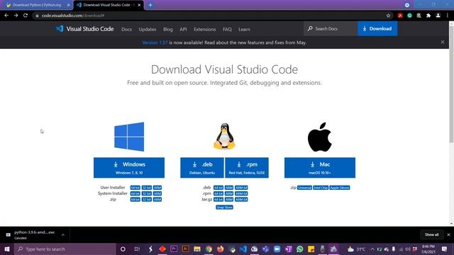How to install python in System and in Visual Studio Code in Hindi / Urdu смотреть онлайн