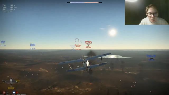НА САМОЛЁТЕ | WAR THUNDER | МОЯ ЛУЧШАЯ КАТКА смотреть онлайн