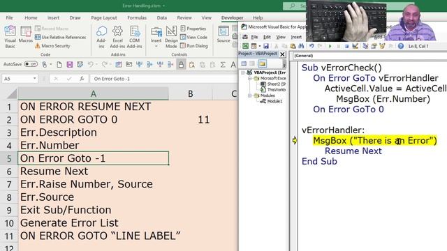 5 VBA Advanced Error Handler смотреть онлайн